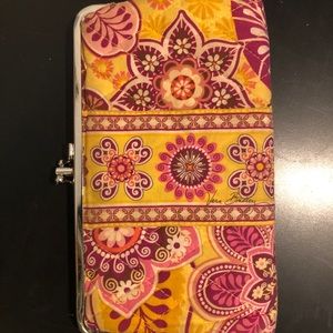 Vera Bradley clutch wallet